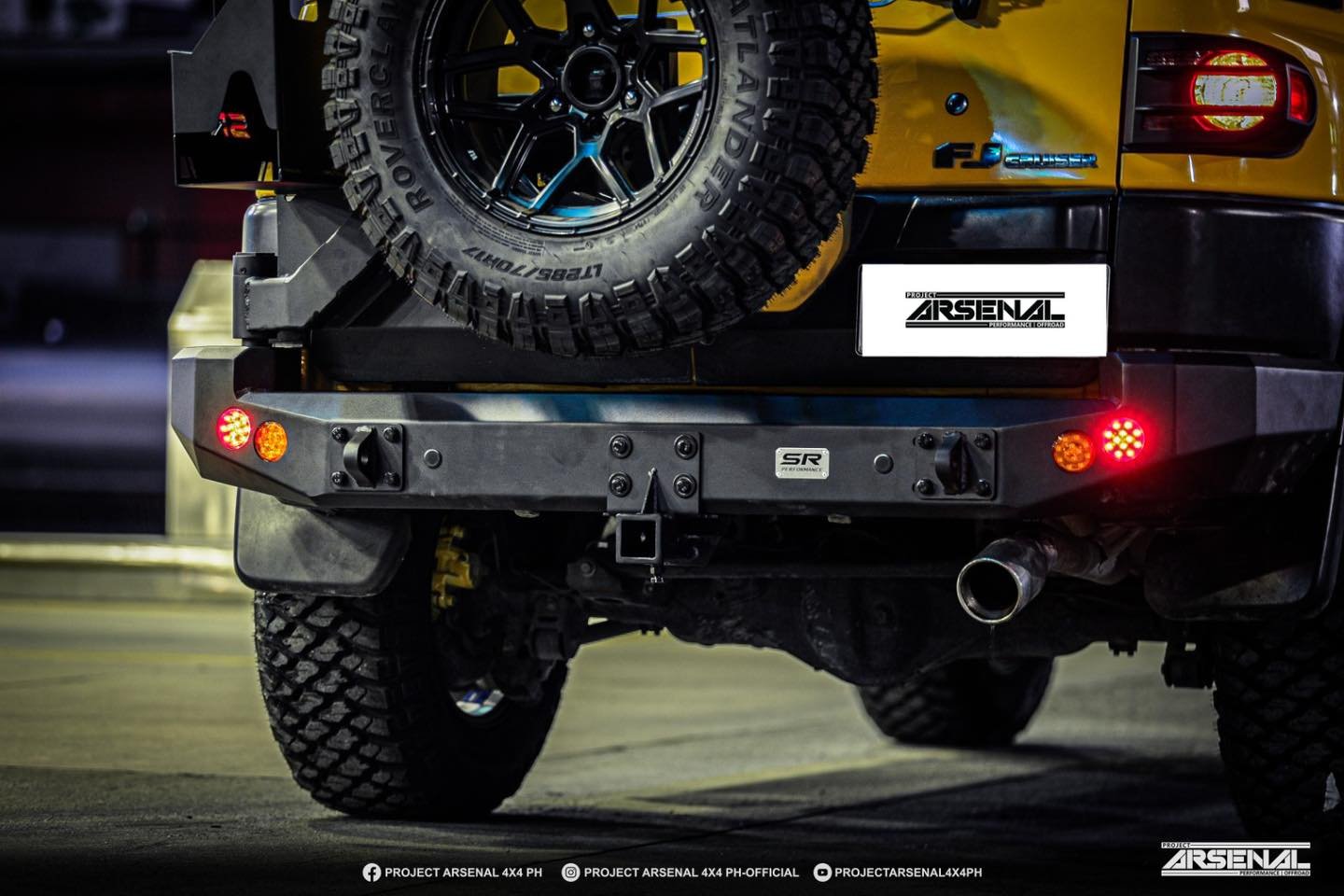 FJ CRUISER AERO REAR BUMPER