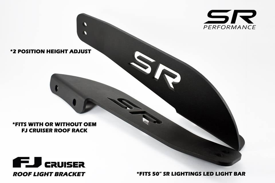 FJ CRUISER ROOF LIGHT BRACKET