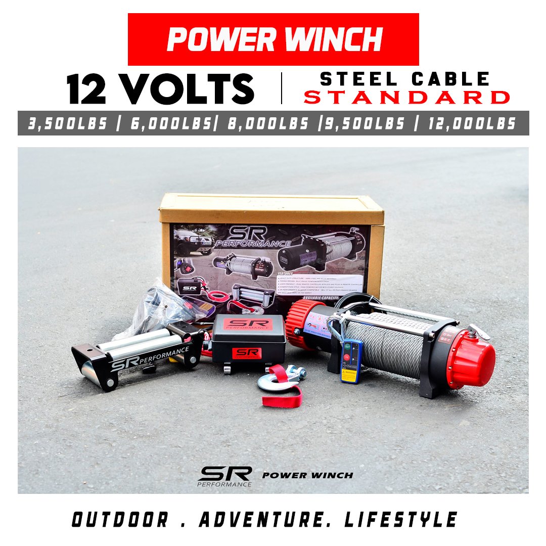 SR POWER WINCH STANDARD STEEL CABLE
