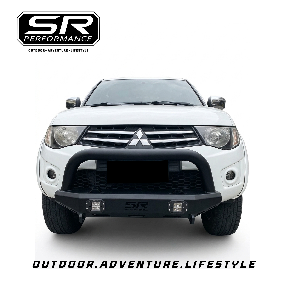 NUDGE BAR VERSION 2 MITSUBISHI STRADA