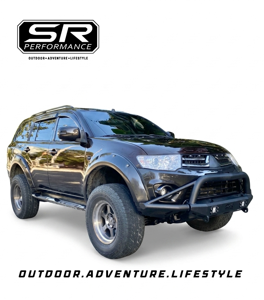 EXTENDED NUDGE BAR MITSUBISHI MONTERO SPORT