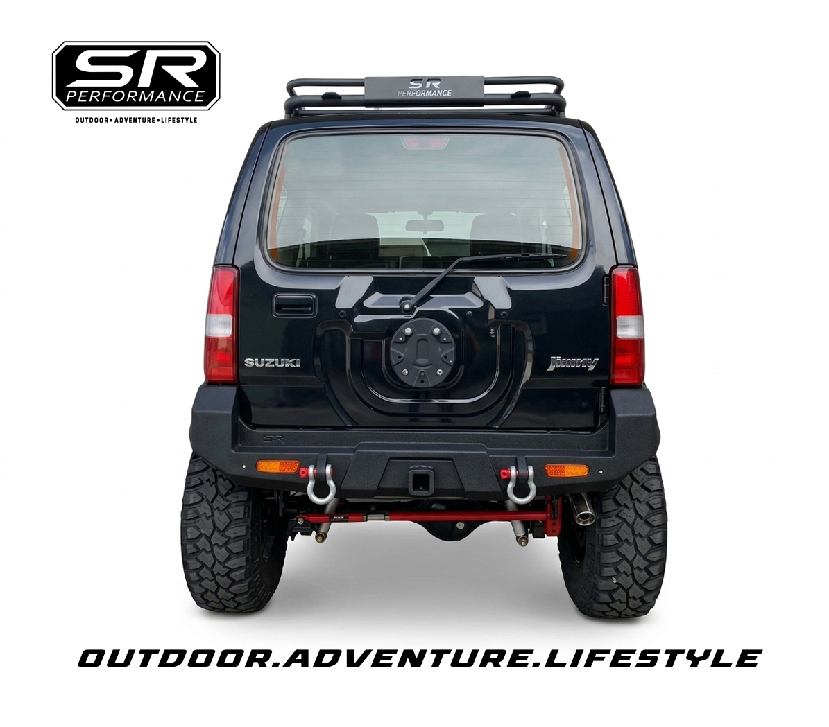 SR AERO SERIES REAR SUZUKI JIMNY JB43 WITHOUT SPARE TIRE CARRIER