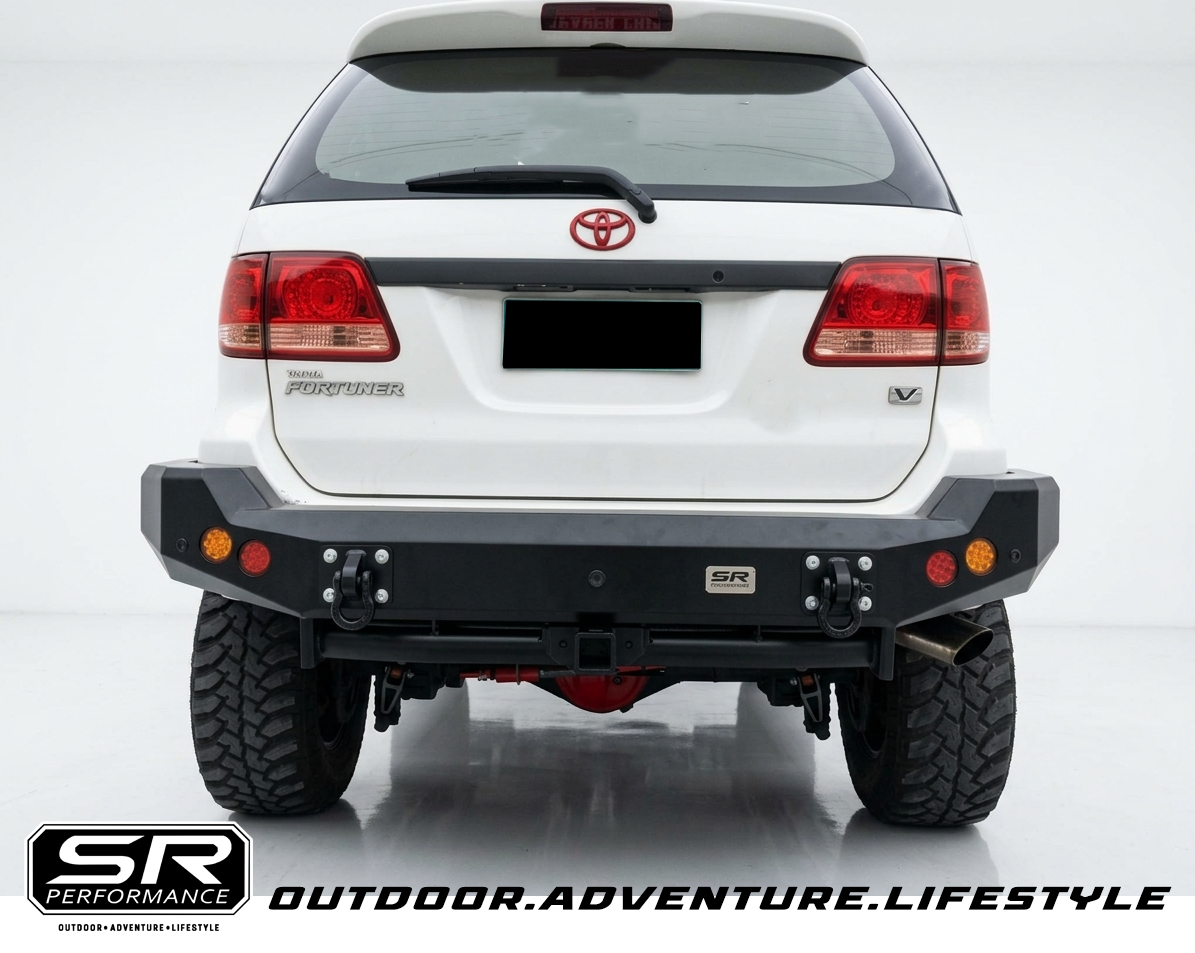 SR AERO SERIES REAR TOYOTA FORTUNER 2005-2014 WITHOUT SPARE TIRE CARRIER