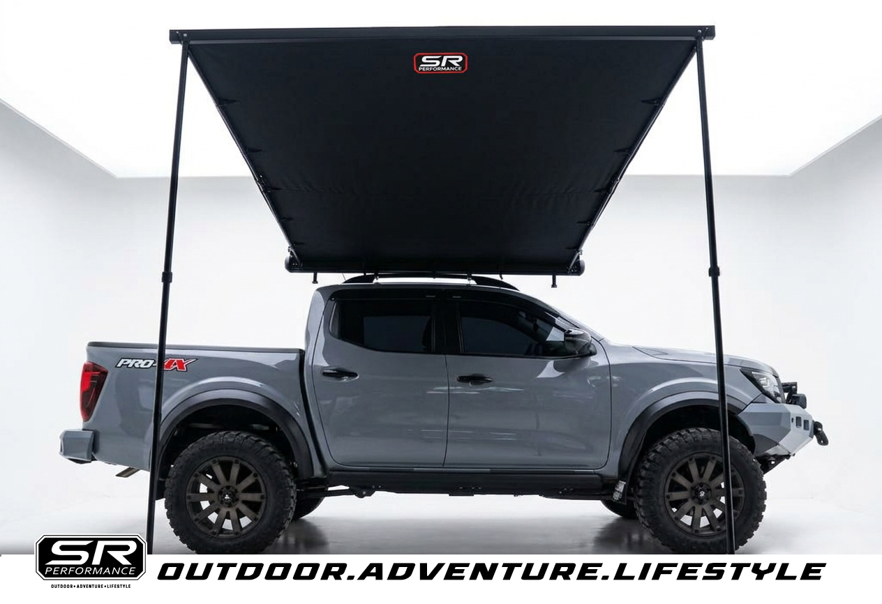 ALUMINUM HARD CASE SIDE AWNING TENT