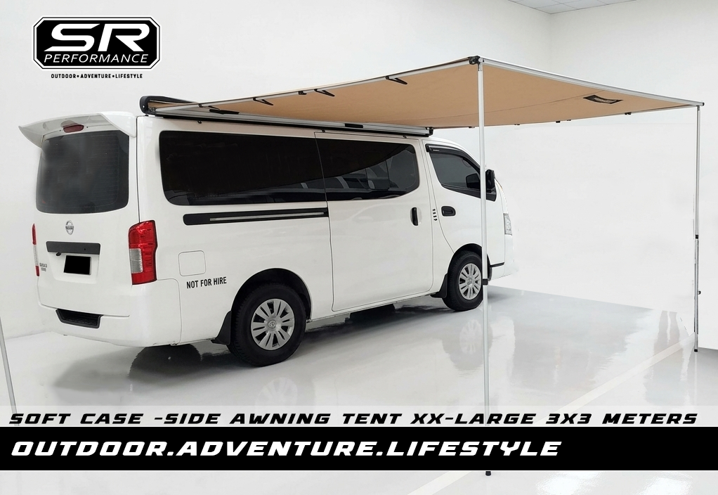 SOFT CASE SIDE AWNING XX-LARGE 3 X 3 METERS