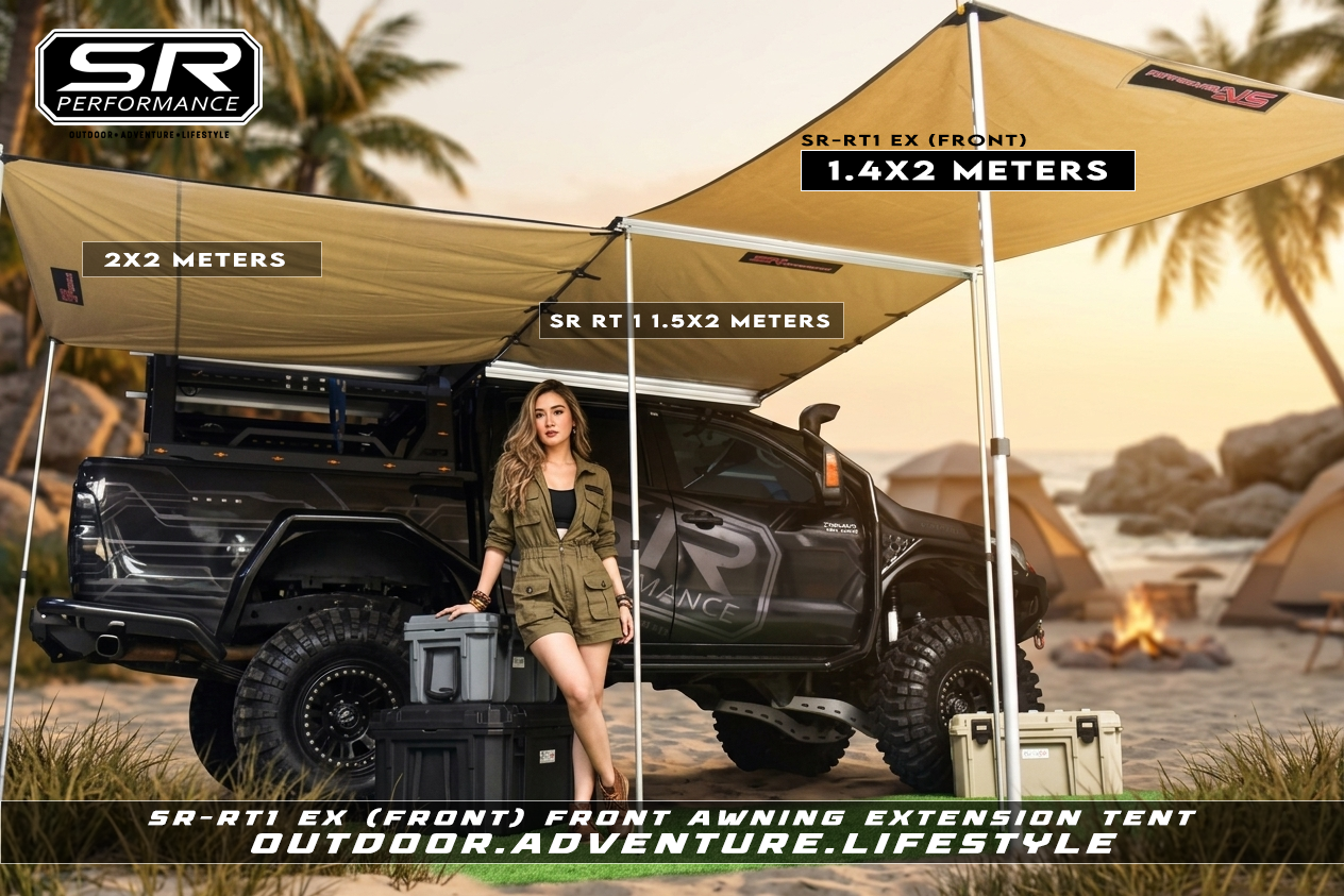 SR -RT1 EX (FRONT) FRONT AWNING EXTENSION 1.4 X 2 METERS
