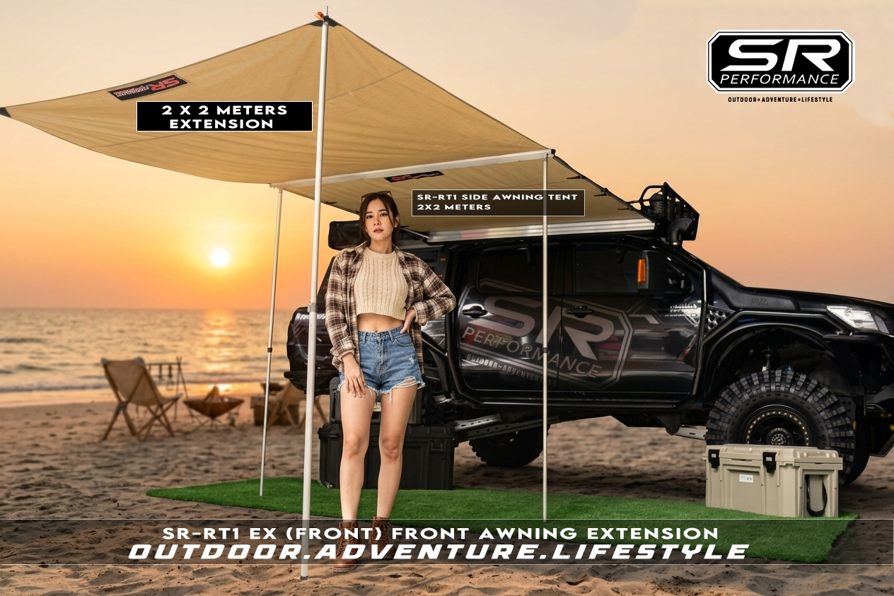 SR -RT1 EX (FRONT) FRONT AWNING EXTENSION 2 X 2 METERS