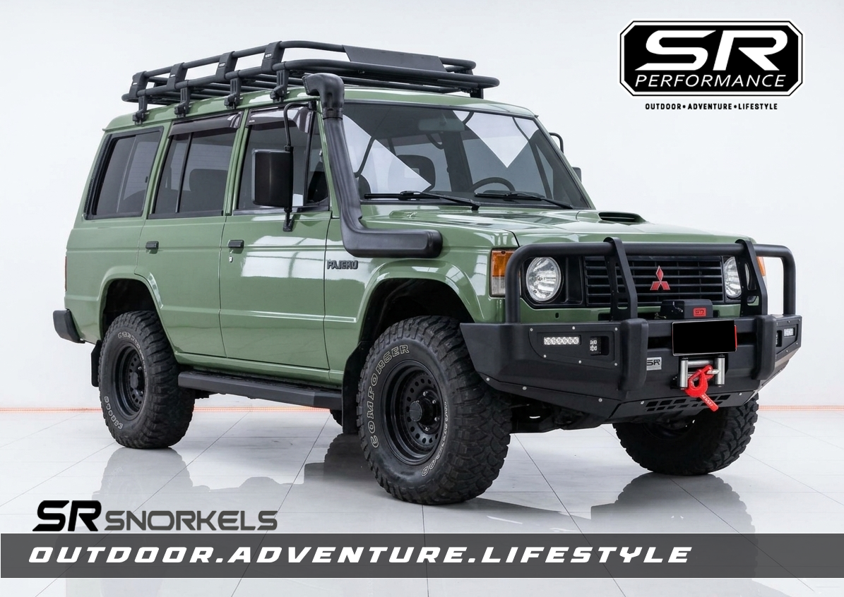 SR-M-NA MITSUBISHI PAJERO 1983-1989 BOX TYPE SNORKEL