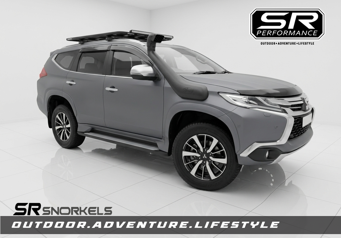 SR-M-STRADA MITSUBISHI MONTERO 2015-2018 WATER RESERVOIR RELOCATE SNORKEL