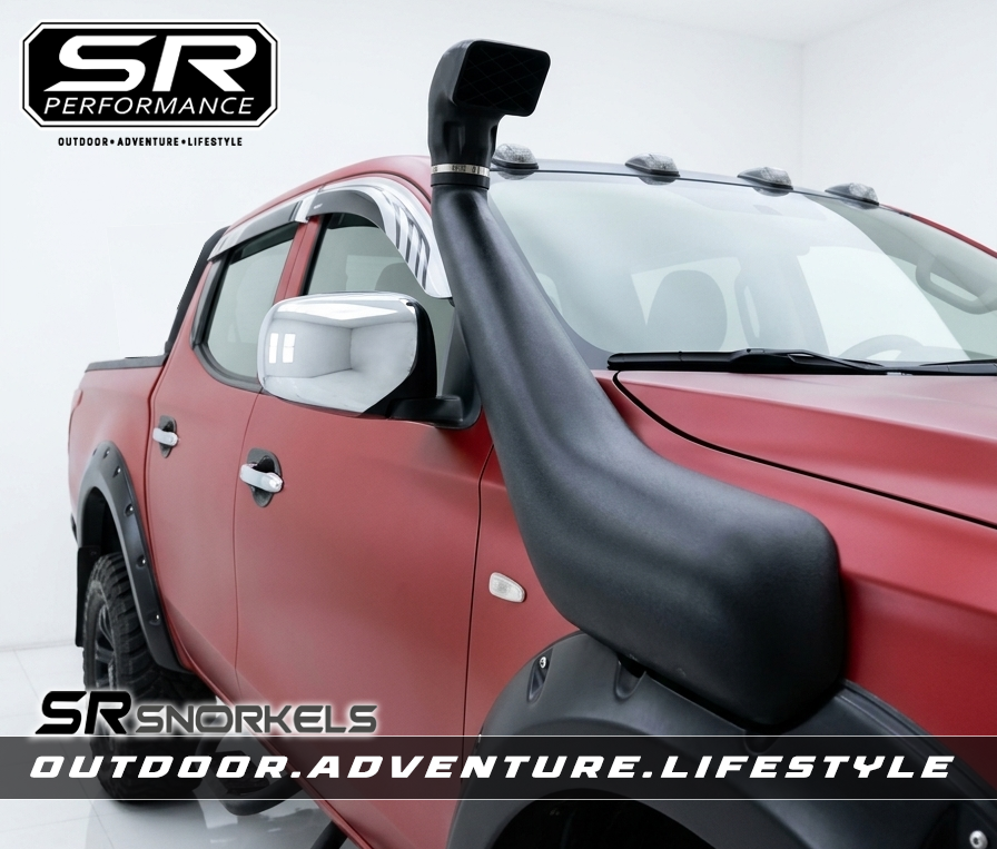 SR-M-STRADA MITSUBISHI STRADA 2015-2018 WATER RESERVOIR RELOCATE SNORKEL