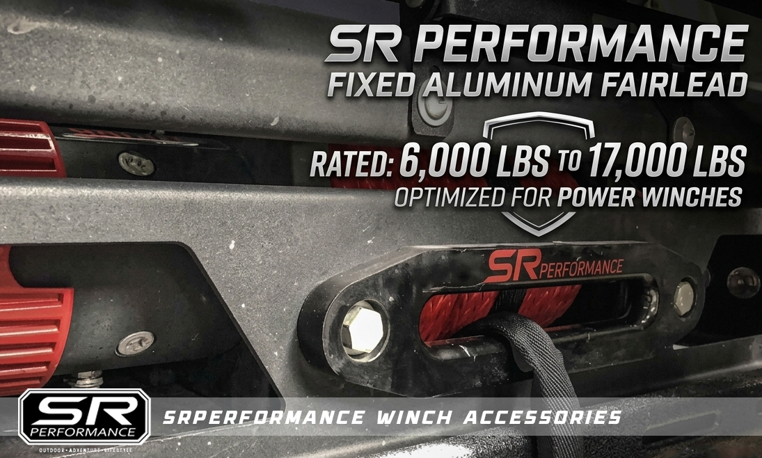 SR ALUMINUM FAIRLEAD (FIXED TYPE) BLACK