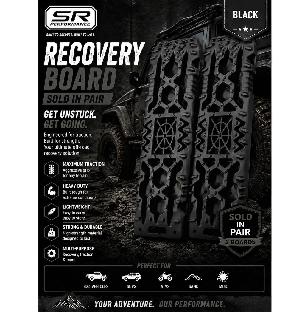RECOVERY BOARD BLACK