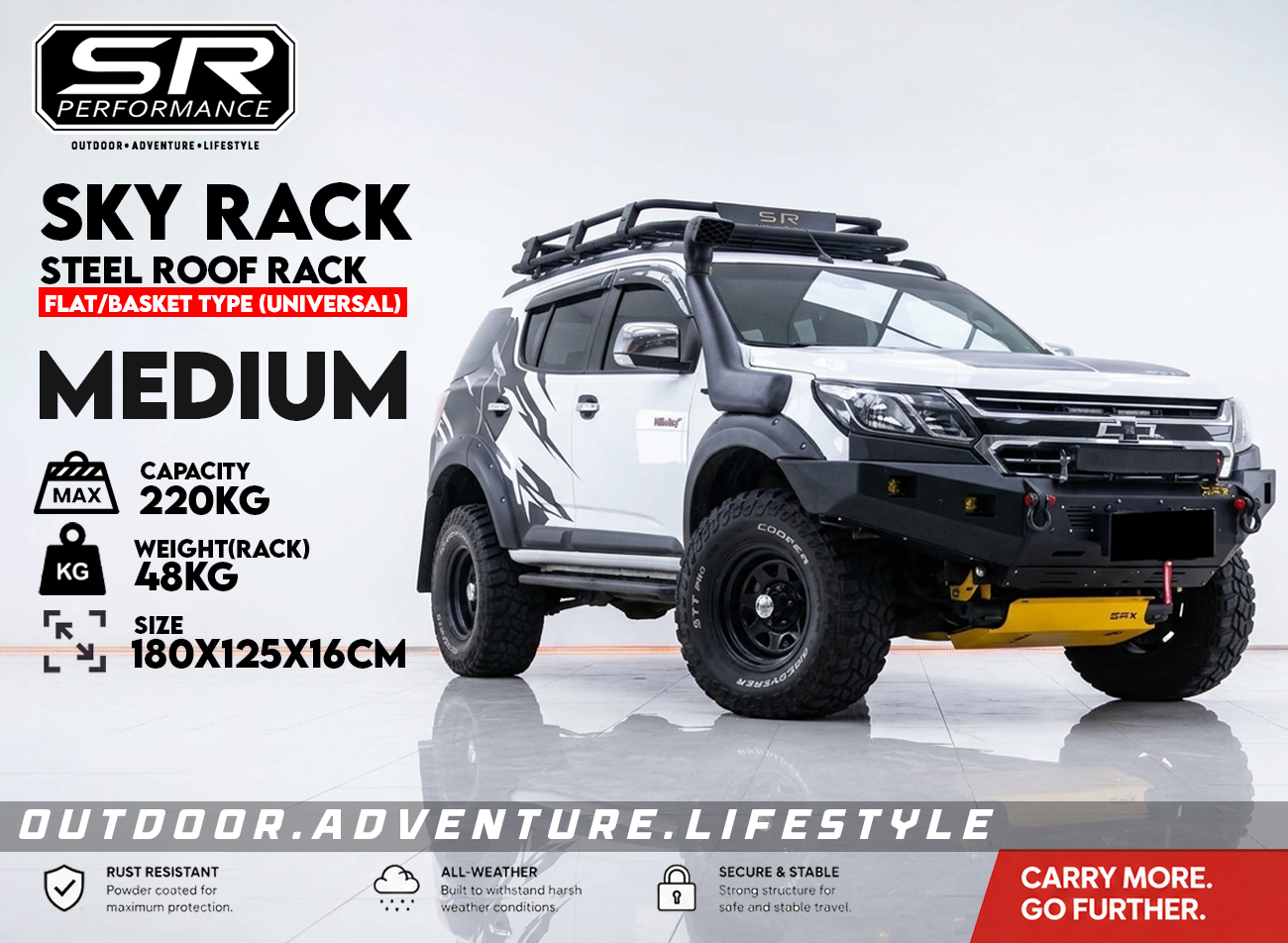 SKY RACK MEDIUM CHEVROLET TRAILBLAZER