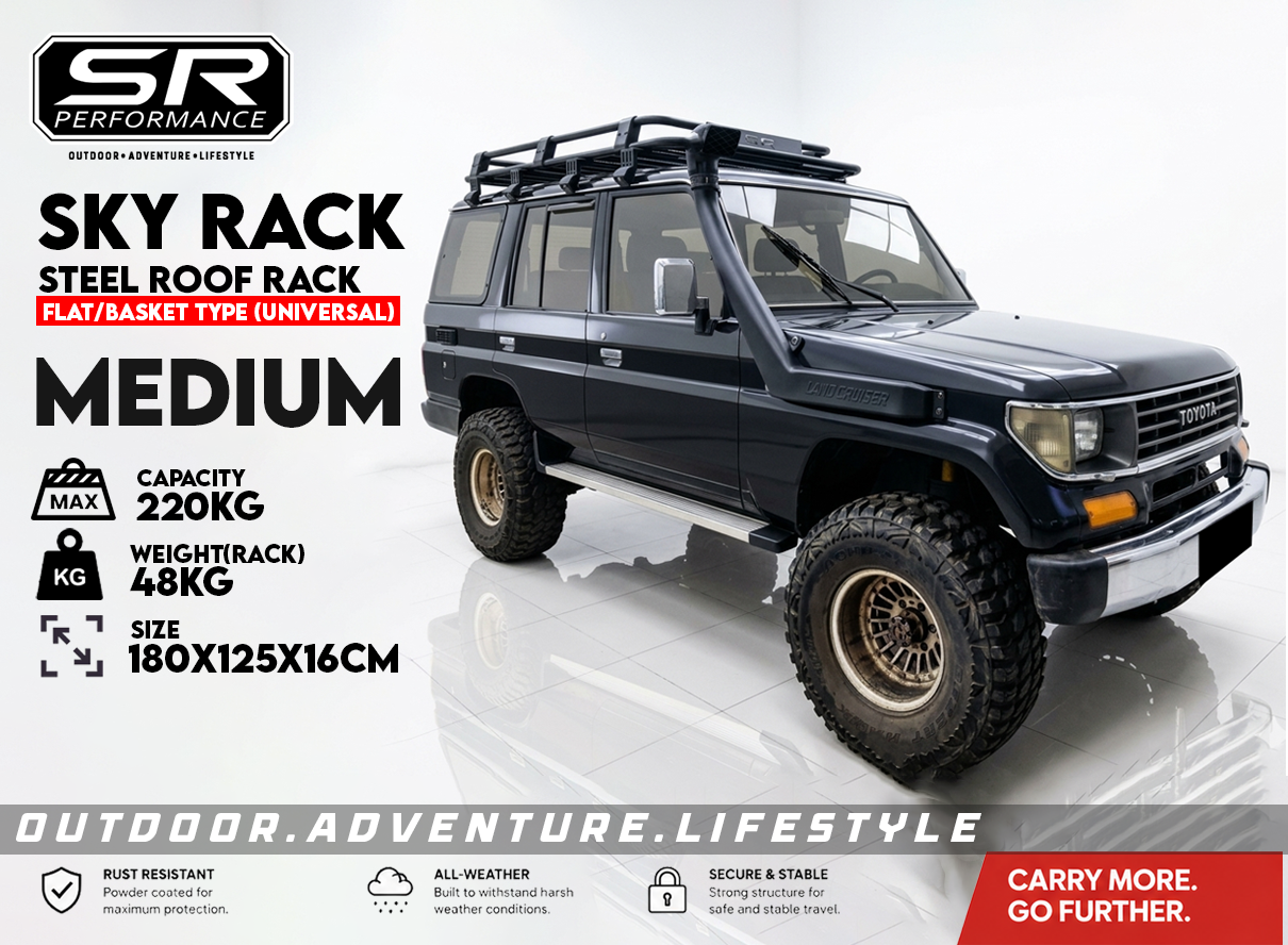 SKY RACK MEDIUM TOYOTA LAND CRUISER PRADO 70