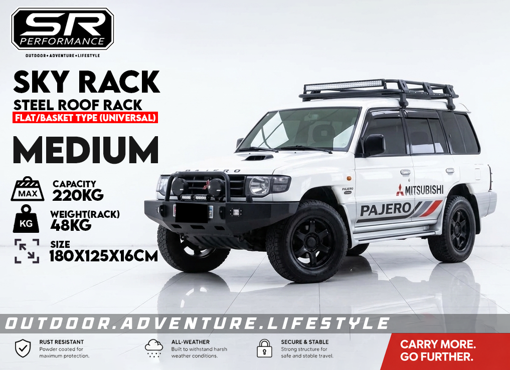 SKY RACK MEDIUM MITSUBISHI PAJERO FIELD MASTER