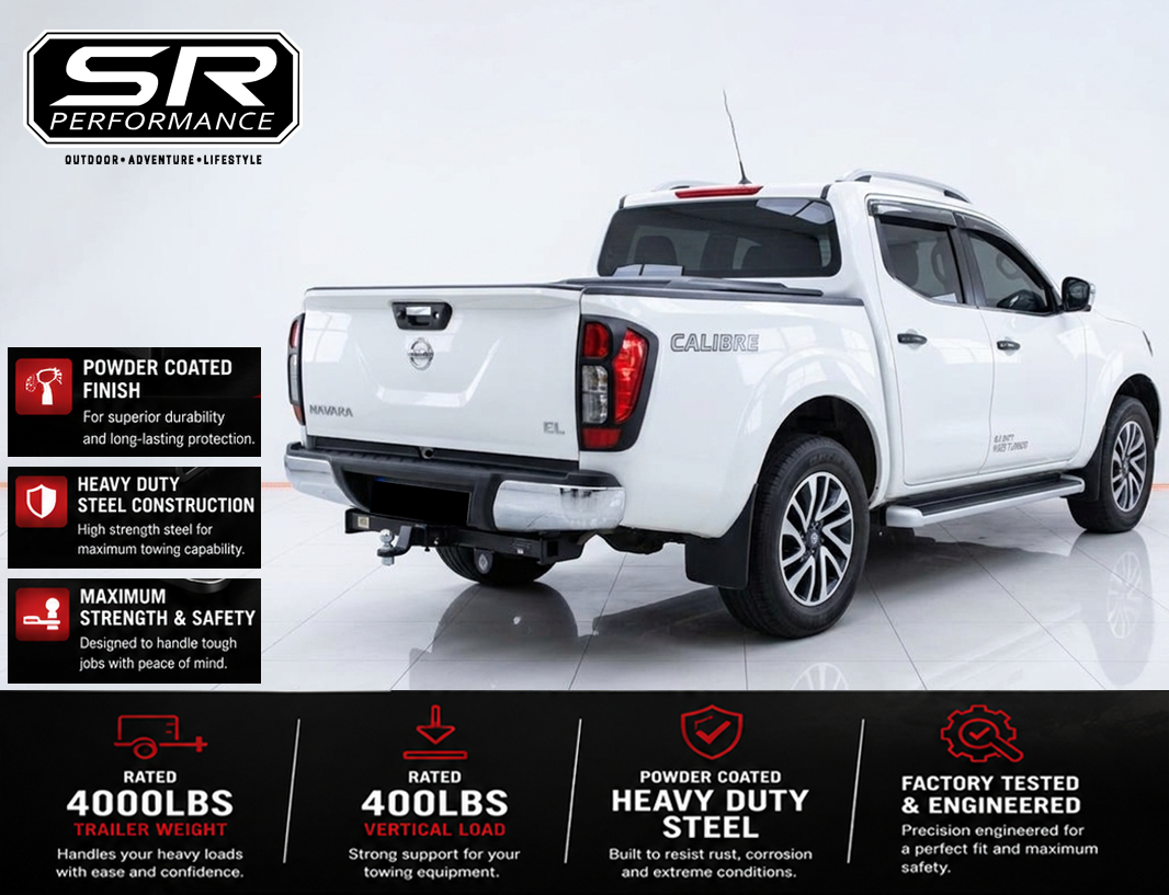 TOW HITCH RECEIVER NISSAN NAVARA NP300
