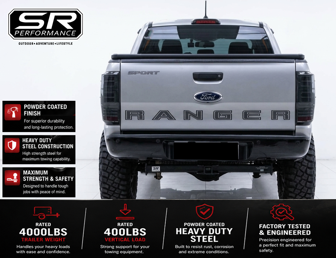 TOW HITCH RECEIVER FORD RANGER T6