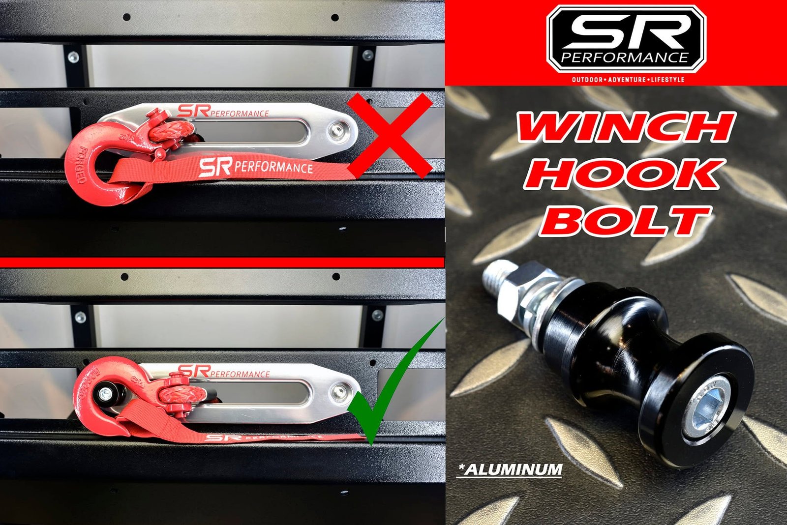 WINCH HOOK BOLT