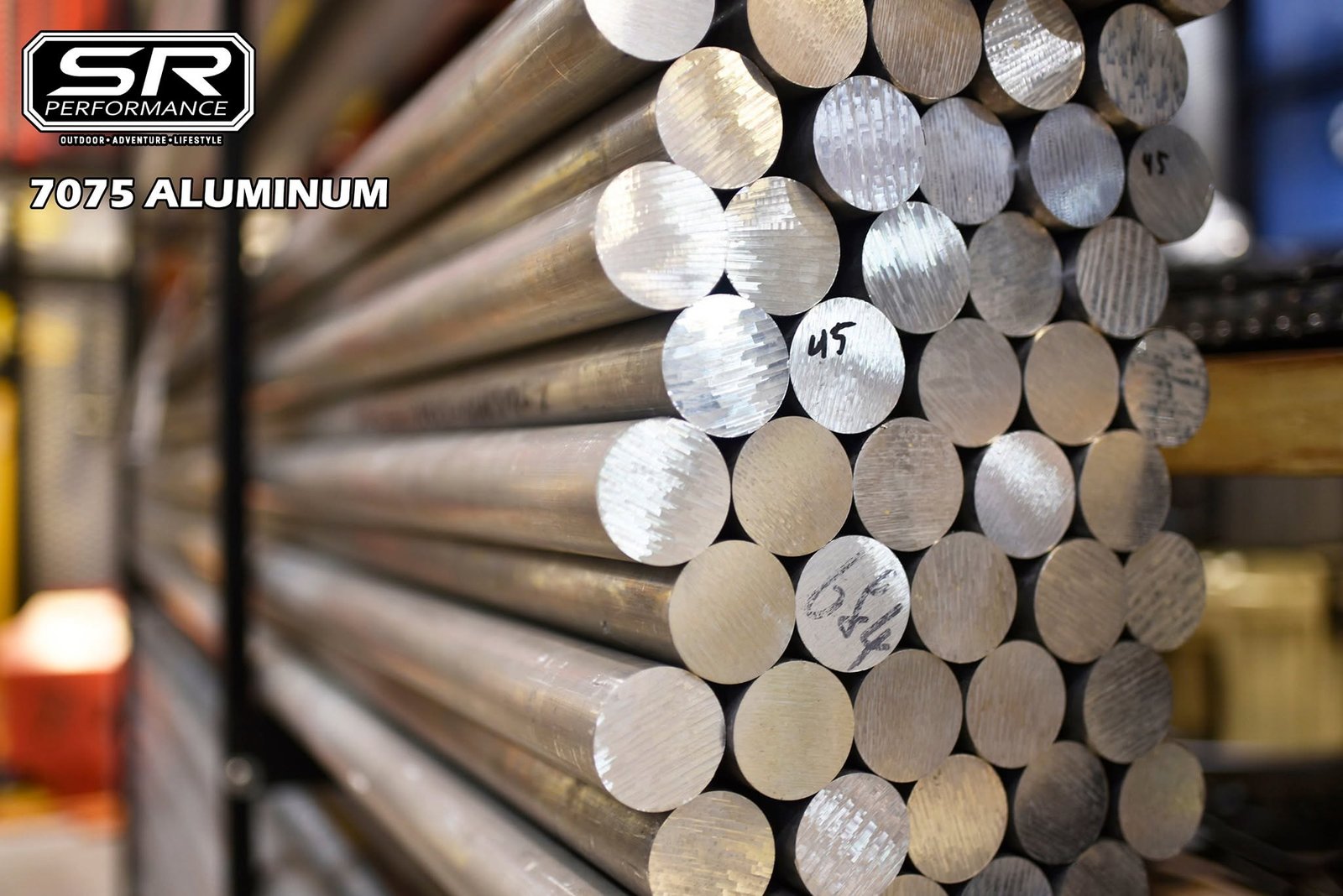 SOLID ROUND BAR 7075 45MM X 1M