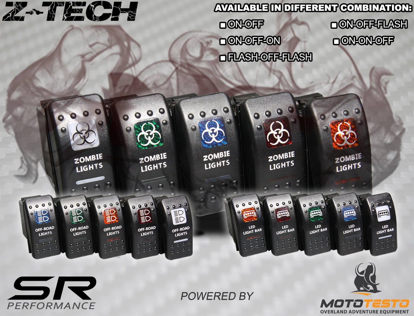 Z- TECH SWITCH SOLD PER PC